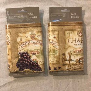 NIP Lot of 2 HomeTends Wall Border